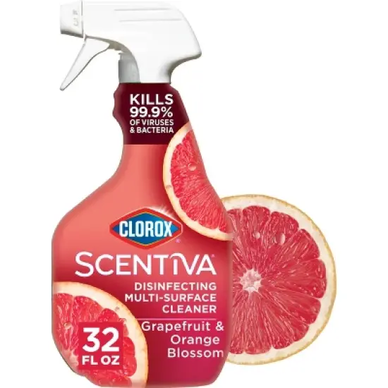 Clorox Scentiva Grapefruit & Orange Blossom Multi-Surface Spray - 32 fl oz image {12}