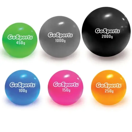GoSports Plyometric Weighted Balls for Baseball & Softball Training -6 Pack image {7}