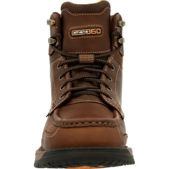Men's Brown Georgia Boot Athens 360 Waterproof Work Boot Size 9 image {2}