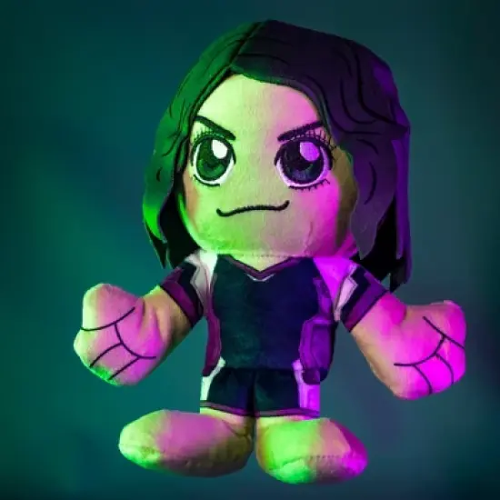 Bleacher Creatures Marvel She Hulk 8" Kuricha Sitting Plush image {5}