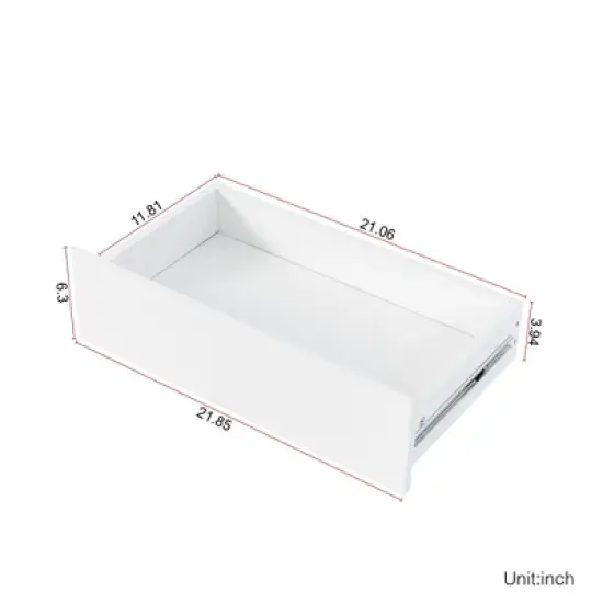 63" Large Kitchen Hutch Pantry Cabinet with 4 Doors, 4 Drawers & Microwave Shelf, Freestanding Storage Buffet Cupboard for Dining Room image {2}