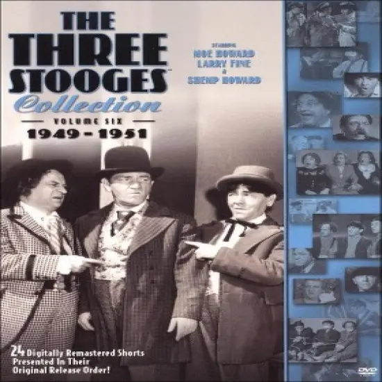 The Three Stooges Collection, Vol. 6: 1949-1951 (DVD) image {1}