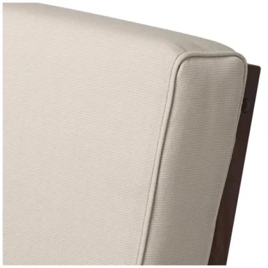 Teal Island Designs Napa Modular Natural Dark Oil Acacia Right Arm Chair image {2}