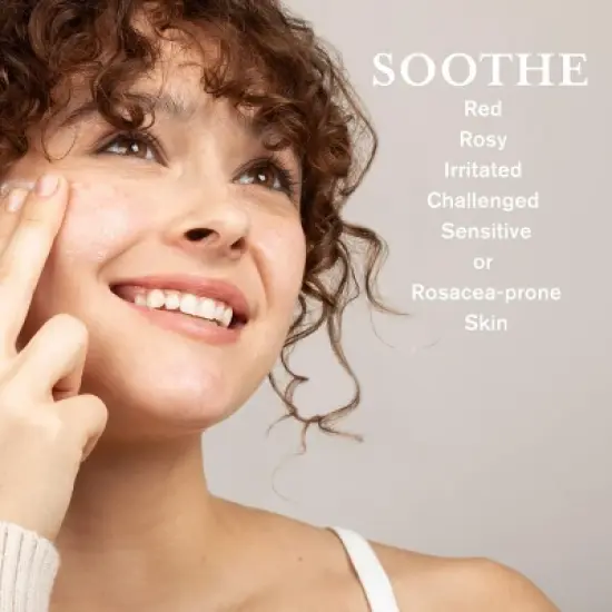 DERMAdoctor Calm Cool + Corrected Tranquility Cream: Moisturizer for Dry, Sensitive, Rosacea-Prone Skin with Squalane & Hyaluronic Acid - 1.7 oz image {10}