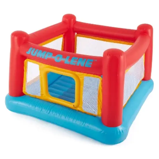 Intex Inflatable Jump O Lene Bounce House & Colorful Jump O Lene Castle Bounce image {1}