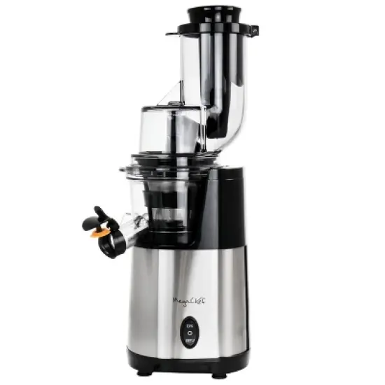 MegaChef Pro Stainless Steel Slow Juicer image {1}