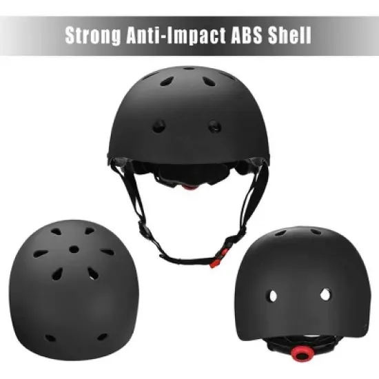 Evita Adjustable Helmet for Ages 5-16 Kids with Elbow Knee Wrist Pads image {7}