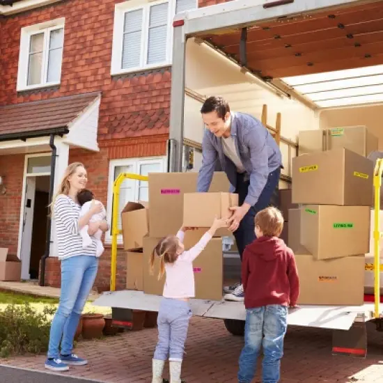 UBMOVE 6 Room Bigger Boxes Kit 64 Boxes, Tape, Bubble Roll, Packing Paper image {7}