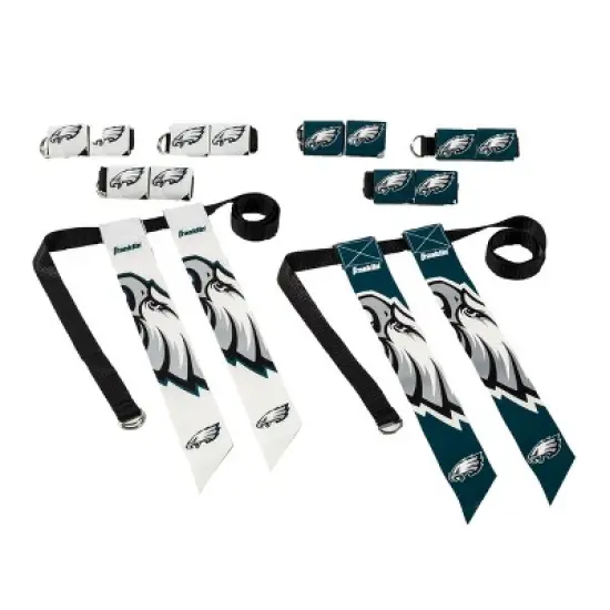 NFL Franklin Sports Philadelphia Eagles Youth Flag Football Set image {1}