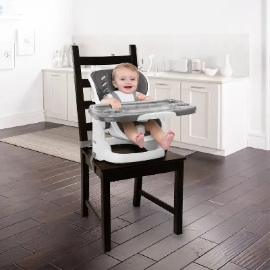 Ingenuity SmartClean ChairMate Toddler Booster Seat- Slate image {2}