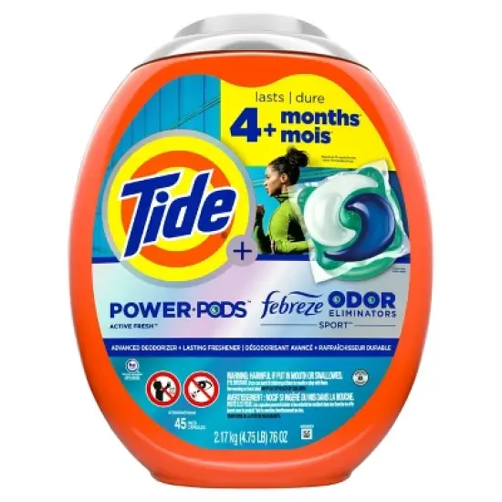 Tide Febreze Odor Laundry Detergent - Sport image {12}