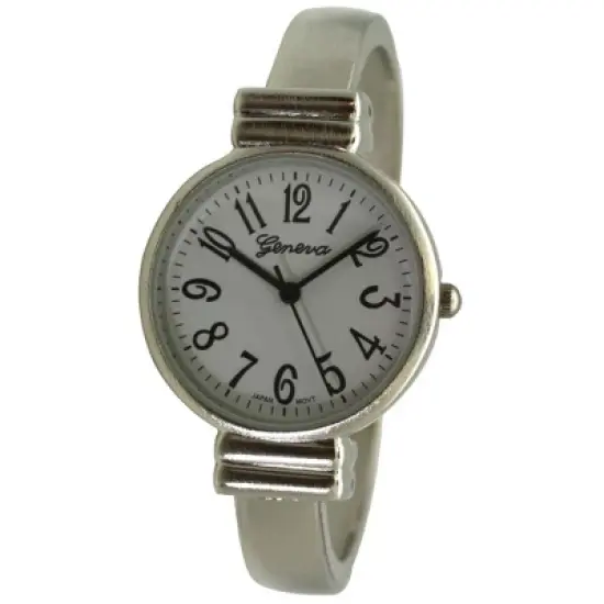 Olivia Pratt Everyday Silver Bangle Women Watch image {4}