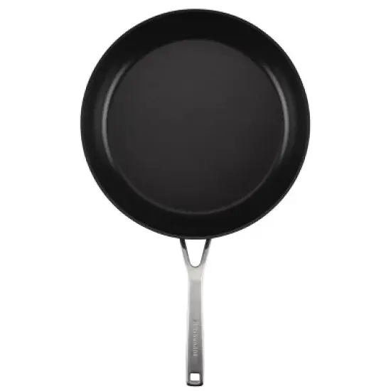 KitchenAid Hard-Anodized Induction 11pc Nonstick Cookware Set: Matte Black, Dishwasher & Oven Safe, Tempered Glass Lids image {12}