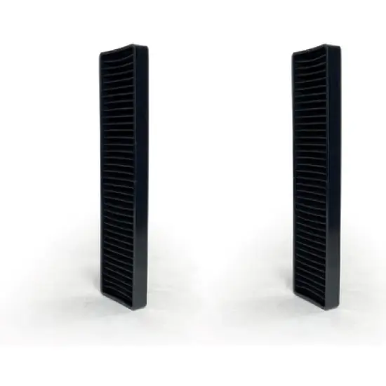 Nispira Charcoal Filter Replacement For Range Hood Microwave Oven Exhaust | Compatible With LG 5230W1A003A | Removes Odor Smoke | 2 Packs image {7}