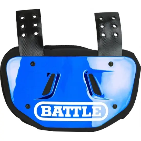 Battle Sports Youth Chrome Protective Football Back Plate image {6}