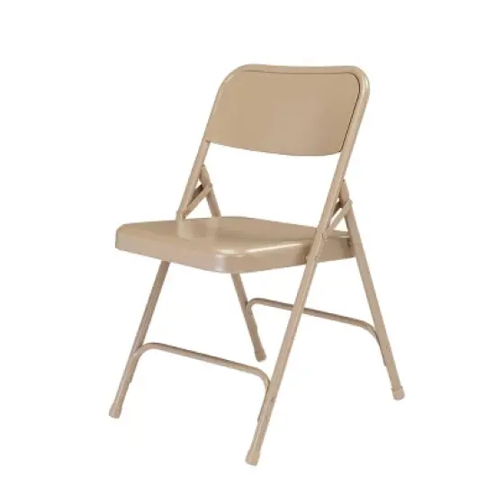 Set of 4 Premium All Steel Folding Chairs - Hampden Furnishings image {1}