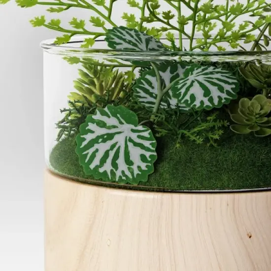 Round Wood Terrarium - Threshold&trade; image {3}
