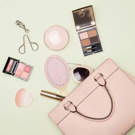 Unique Bargains Mini Colorful Gradient Paddle Hair Brush 1 Pc image {5}