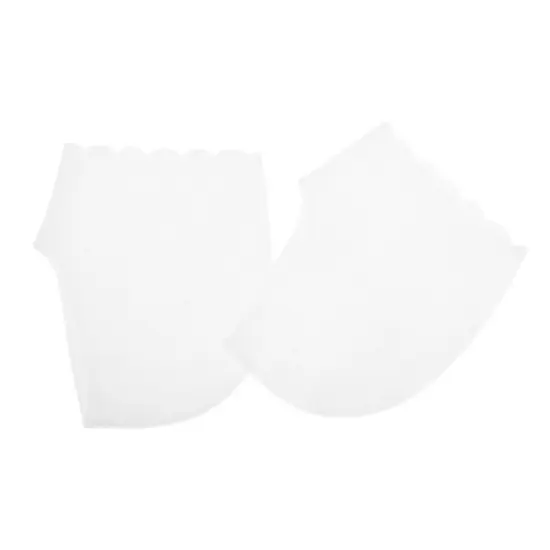 Unique Bargains Silicone Thin Heel Protectors 1 Pair image {4}