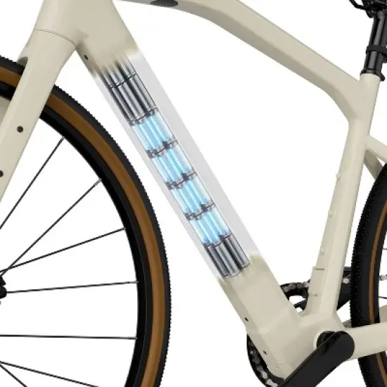 Vanpowers Adult UrbanCross Pro 2.25' Step-Over Electric Bike - Yellow S image {9}