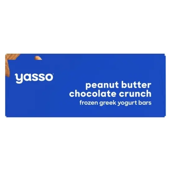 Yasso Frozen Greek Yogurt Indulgent Peanut Butter Dark Chocolate Crunch - 4ct image {4}