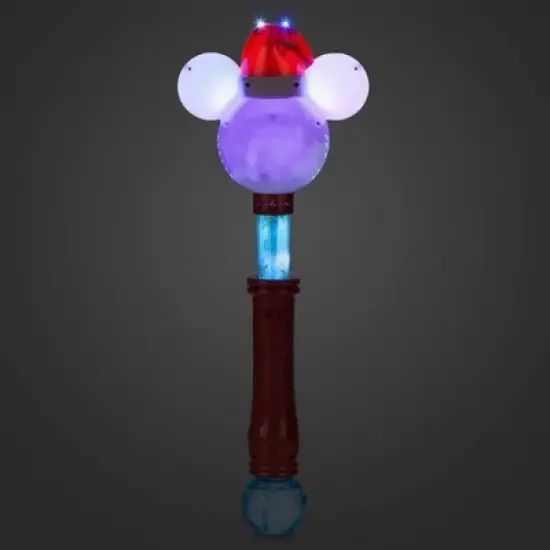Disney Mickey Mouse Light and Sound Holiday Snow Wand image {8}