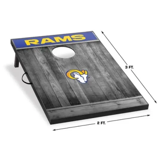 NFL Los Angeles Rams 2'x3' Cornhole Board - Gray image {1}