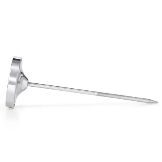 OXO Instant Read Thermometer: Stainless Steel Analog Food & Candy Thermometer, 0-220&deg;F, Hand Wash, White image {3}