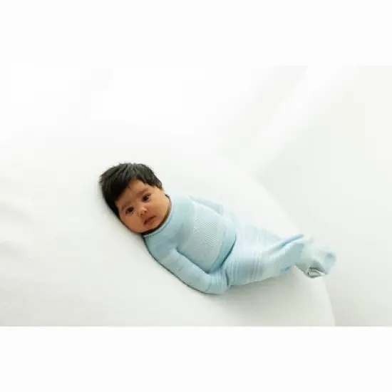 Swaddelini Blue Swaddle Sleep Sack image {4}