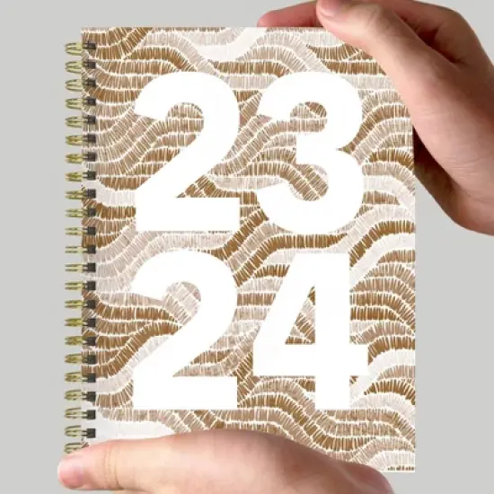 TF Publishing 2023-24 Academic Planner Weekly/Monthly 6"x8" Amber Waves image {6}