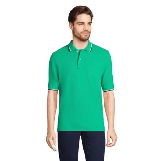 Lands' End Men's Short Sleeve Comfort-First Mesh Polo Shirt image {13}