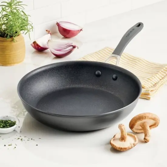 Circulon A1 Series with ScratchDefense Technology 12" Nonstick Induction Frying Pan Graphite image {9}
