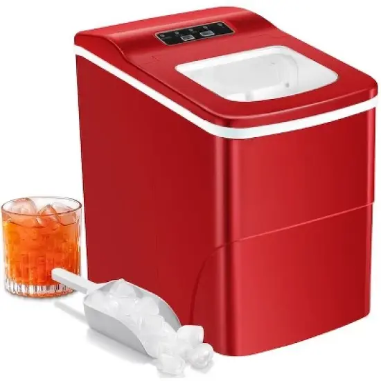 Kismile 26-lbs. Ice Per day Countertop or portable Bullet Ice Maker image {13}