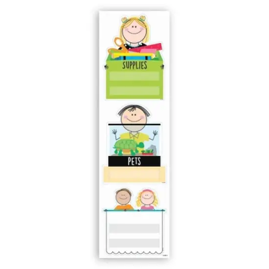 Creative Teaching Press&reg; Stick Kids Class Jobs Mini Bulletin Board Set image {5}