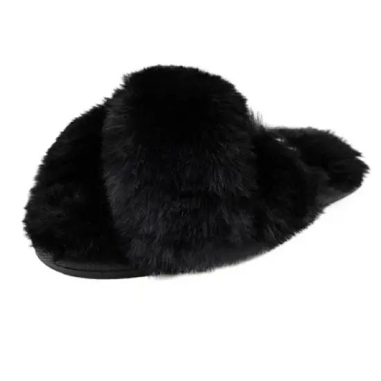 Jessica Simpson Girls Extra Plush X-Cross Slide image {3}