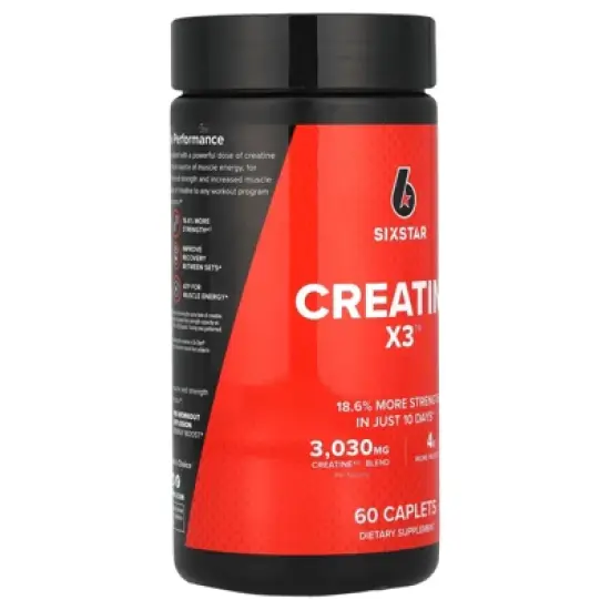SIXSTAR Creatine X3&trade;, 60 Caplets image {4}