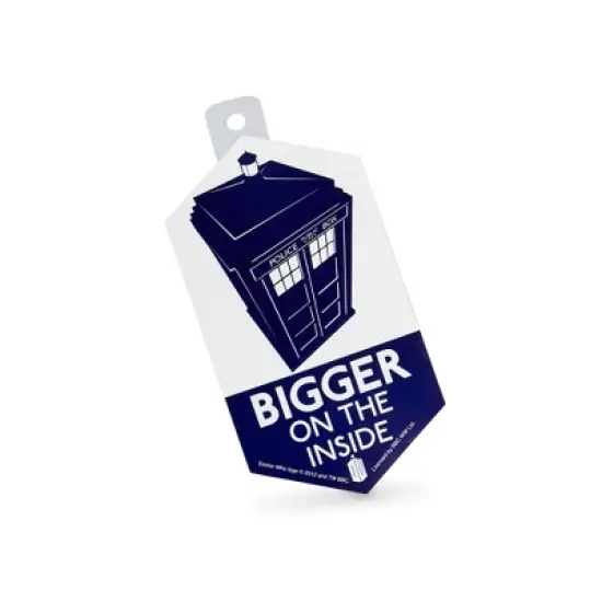 Seven20 Doctor Who Sticker: Bigger On The Inside image {2}