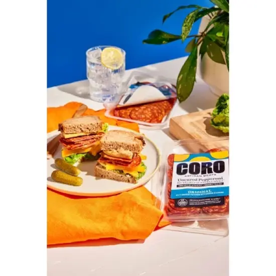 Coro Foods Uncured Pepperoni - 3oz image {2}