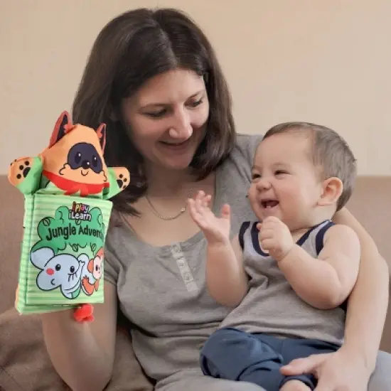 iPlay, iLearn Soft Book Set Baby Zoology image {4}