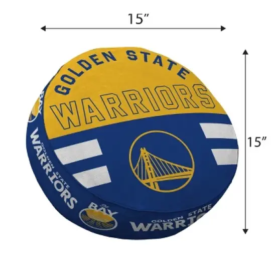 NBA Golden State Warriors Circle Plushlete Pillow image {2}
