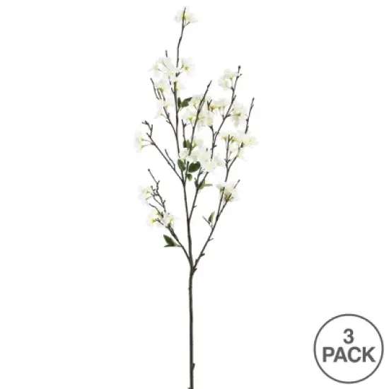Vickerman Artificial Cherry Blossom Spray image {2}