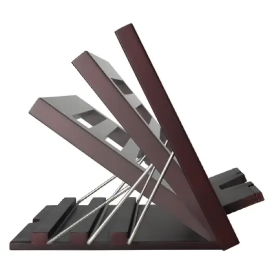 SoHo Urban Artist Tabletop Desk Easel for Painting - Mahogany Finish, Stylish Display Stand with Bookrest image {2}