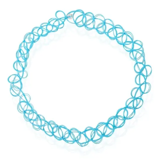 Disney Girls Lilo & Stitch Necklace Trio - 3-Piece Choker Necklace Set with 1 Stretch Necklace and 2 12"+3" Necklaces - Stitch Jewelry for Girls image {4}