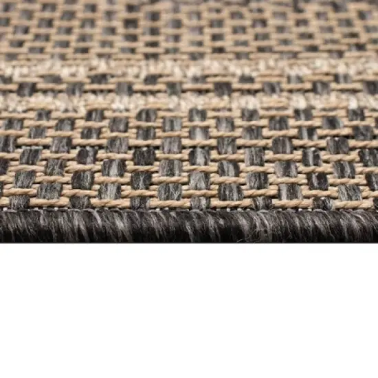 Liora Manne Monaco  Indoor/Outdoor Area Rug  Black.. image {2}