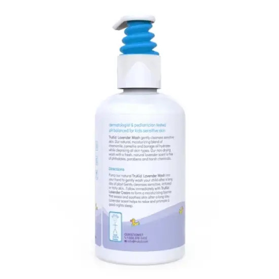 TruKid Lavender Baby Hair & Body Wash 8oz image {6}