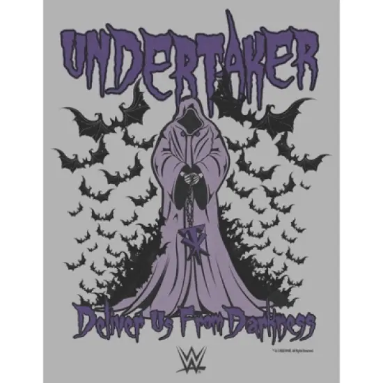 Boy's WWE Undertaker Deliver Us From Darkness T-Shirt image {1}
