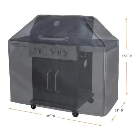 Summerset Shield 26" Grill Cart Cover Ultimate Protection for Your Outdoor Furniture Gold image {1}