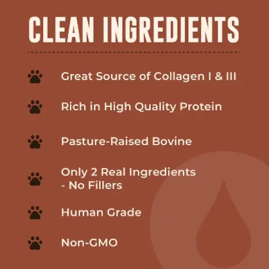 Bone Broth for Dogs and Cats with Beef Liver, Dog Food Toppers for Picky Eaters, Supports Joint & Gut Health, Beef Flavor, Left Coast Performance, 8oz image {5}