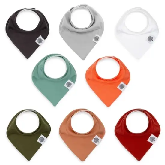 Parker Baby Co. Bandana Drool Bibs 8 Pack image {11}
