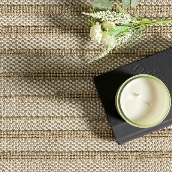 nuLOOM Rickie Solid Striped Indoor/Outdoor Patio Area Rug image {5}